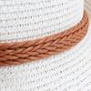 Kids Girls Cute Fashion Flower Large Brim Sunscreen Beach Sun Straw Hat