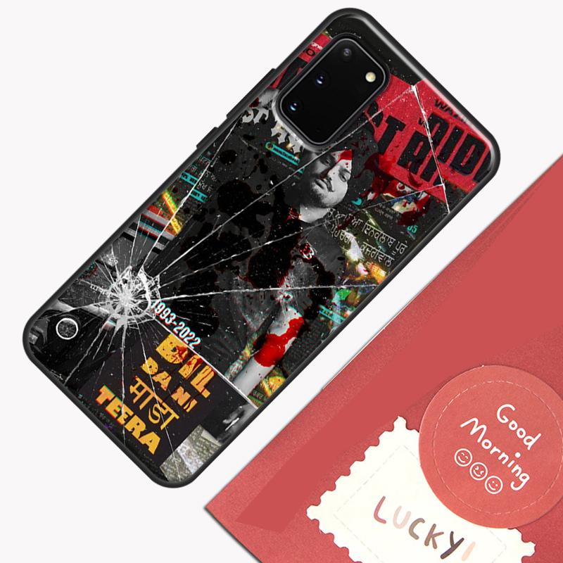 Indian Rapper Sidhu Moose Wala Case For Samsung Galaxy S22 S21 S23 Ultra Note 20 S8 S9 S10 Note 10 Plus S20 FE Back Cover