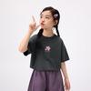 Girls' 10A Antibacterial Round Neck Short Sleeve T-Shirt