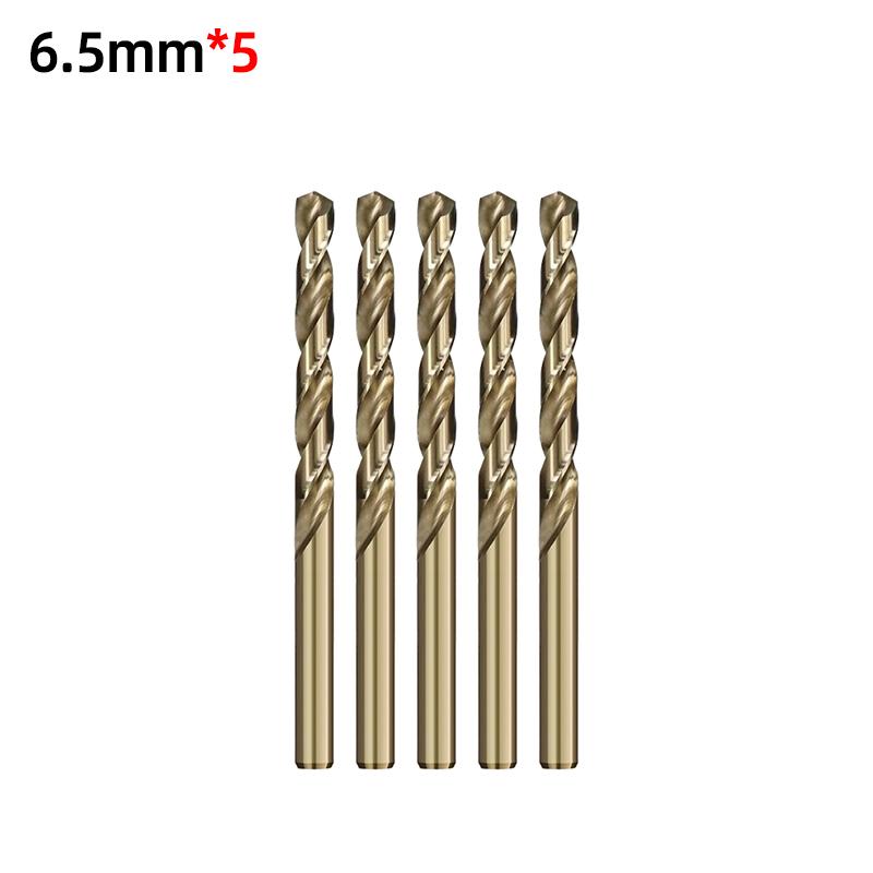Metal Drill Cobalt Twist Drill Bit Set 1-13mm HSS M35 Stainless Steel Twist Drills The Whole Ground Metal Reamer Hole Tools