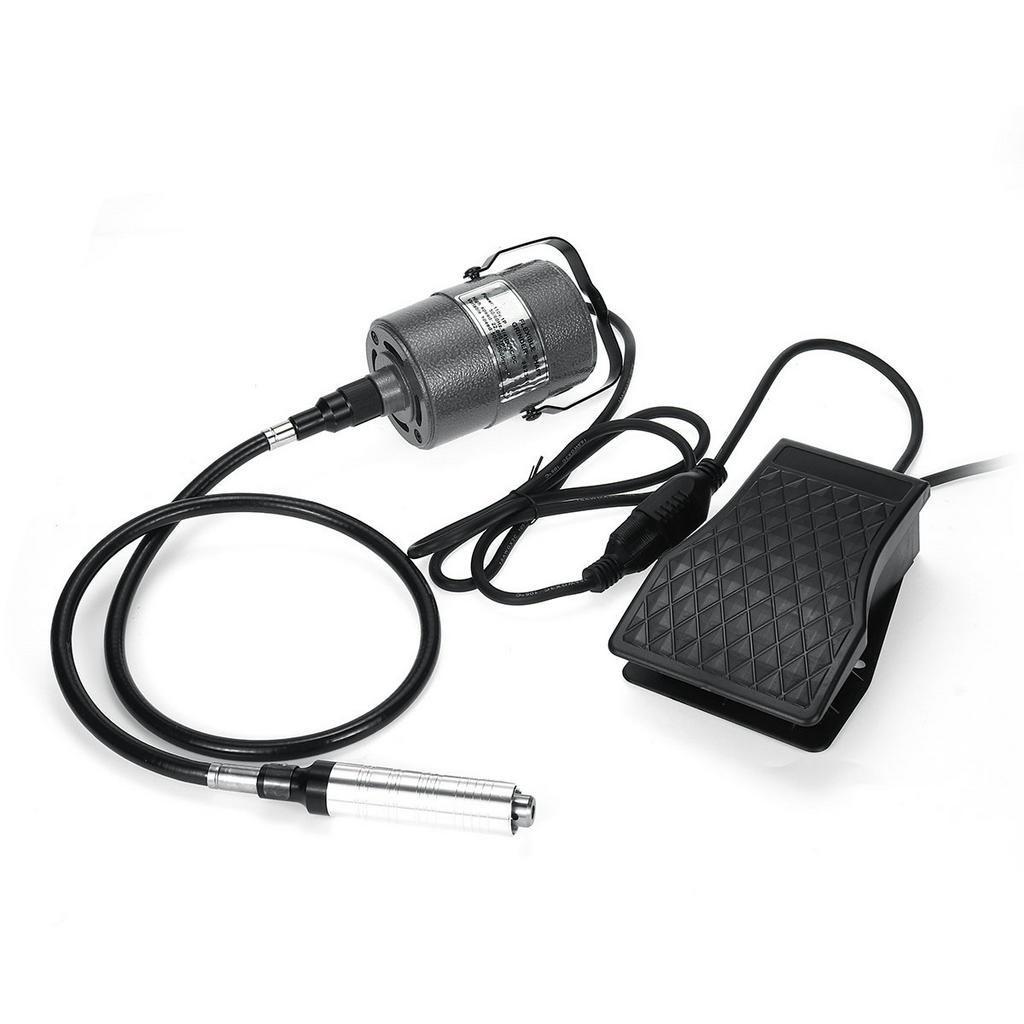 110V 4MM 380W 22000r/min Závěsná bruska Motor s flexibilním hřídelem Sada nástrojů pro design a opravy šperků