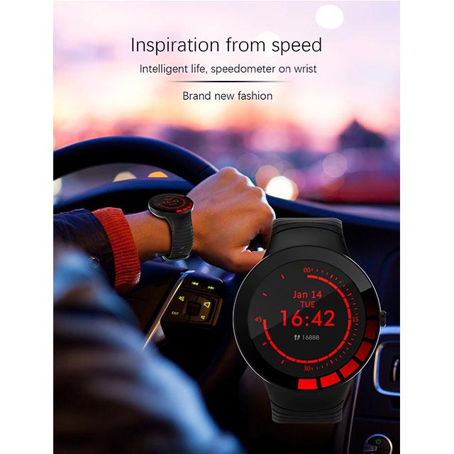smart watch with speedometer