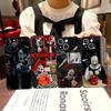 T-TerrifierS Art the Clown Phone Case For iPhone 16,15,14,13,12,11,Pro,X,XS,Max,XR,Plus,Mini Black Soft Silicone Case