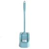 Durable Long-Handled Toilet Brush Set with Soft Bristles and Stand