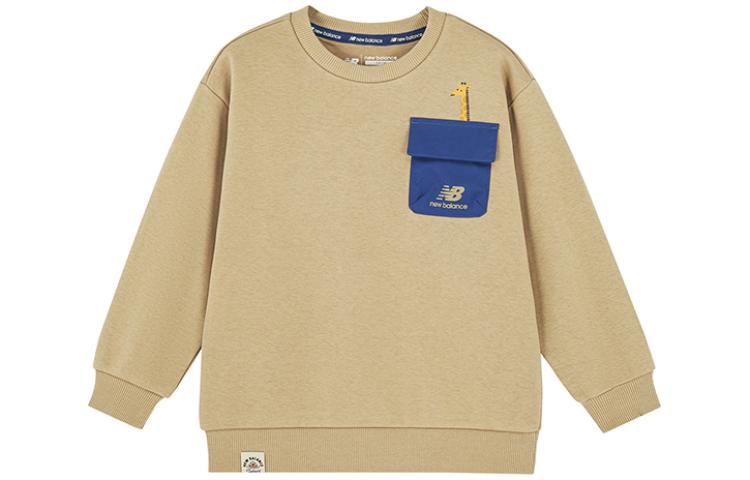 Толстовка New Balance Хаки Детская 7CD13043-BEI 120
