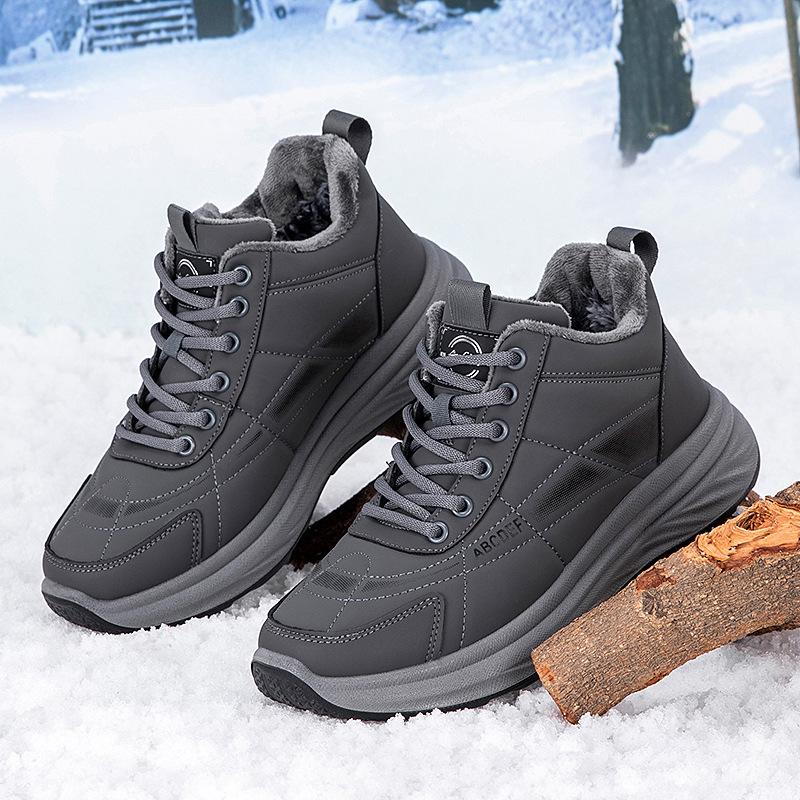 Winter Snow Day Outdoor New Casual Comfortable Walking Shoes Piled Thickened Warm Light