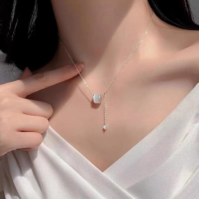 

Подвеска из титановой стали в форме капли с кошачьим глазом - Стильный и шикарный подарок для девушки или лучшей подруги.