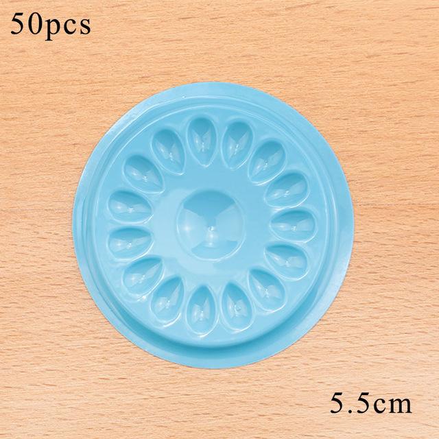 Wholesale Glue Gasket Eyelash Glue Holder Adhesive Pallet Eyelash Extension Glue Pads Stand On Eyelash Plastic Makeup Tools