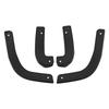 For Chevrolet Silverado -2024 door lower corner tire fender universal fender garnish fender flares mud flaps