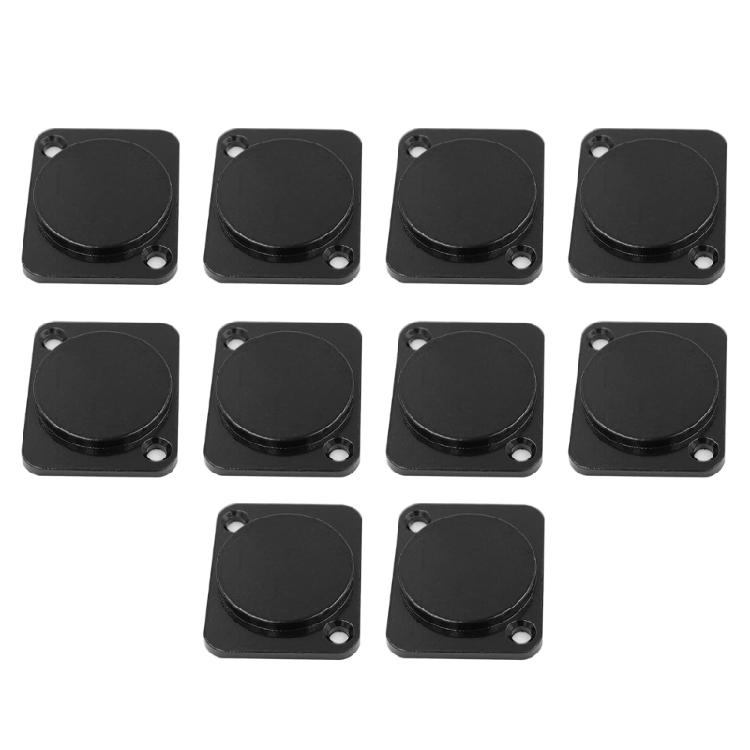 

10Pcs Studio Modular Blank Panel Easy Mounting Compatibility Professional Blanking Plates Equipment Rack Mount 1