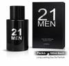 21 Herren Luxus Parfüm für Männer, Eau De Parfum, Langanhaltender Blumiger Duft, Flüssige Form, 100 ML Schwarze Glasflasche