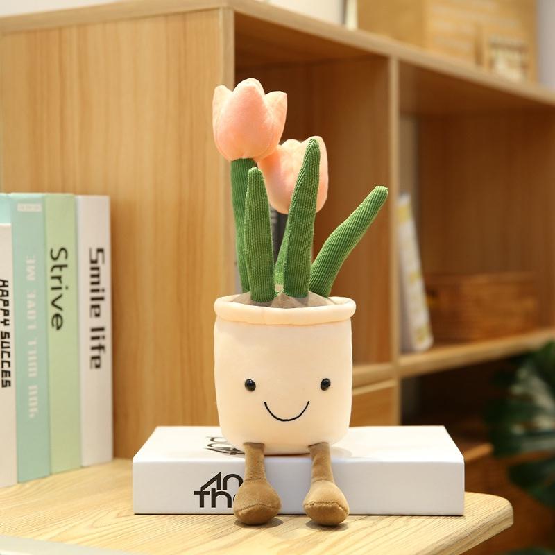 Cute And Playful Tulip Succulent Plush For All Ages Great For Gifts And Nap Time