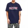 Palestine Flag T-Shirt Man Funny Pure Cotton T-Shirts Summer O-Neck Hip Hop Tees Hot Sale Oversized Tops
