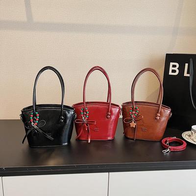 Innovative Sense Small Bucket Bag for Women 2025 - Versatile Single Shoulder Retro Crossbody Handbag