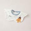 Baby Bibs 360 Rotating Cotton TPU Waterproof Drool Bib Newborns Infants 0-12 Months Soft Absorbent Feeding