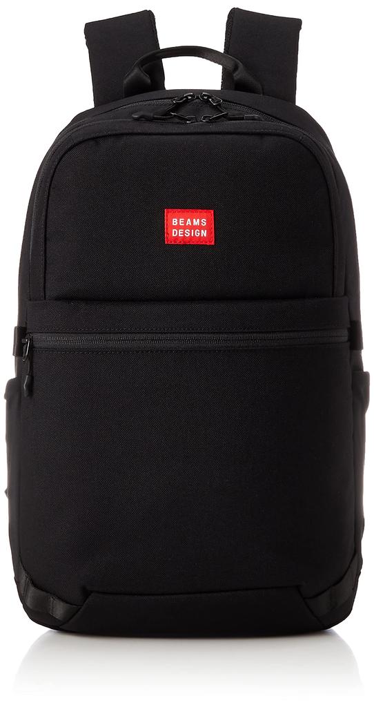 Backpack Unisex Large Capacity Backpack Cushion Casual Simple Visibility Nylon Standard Commuting To School Red One Size [Beams Design] (M) [ROUTINE]