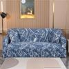 1/2/3/4 Seater Print Sofa Cover With Skirt Stretch Armchair Sofa Slipcover Elastic Chair Protector for Living Room