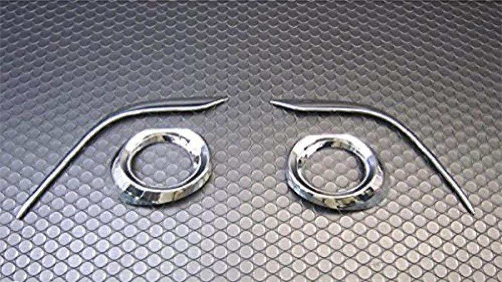 BRIGHTZ Chrome Fog Light Type for the Atenza Wagon GJ Part 17341 Covers, A, (Pre-facelift) [FOG-COV-048] (GJ2FW, GJ5FW, GJEFW) Number