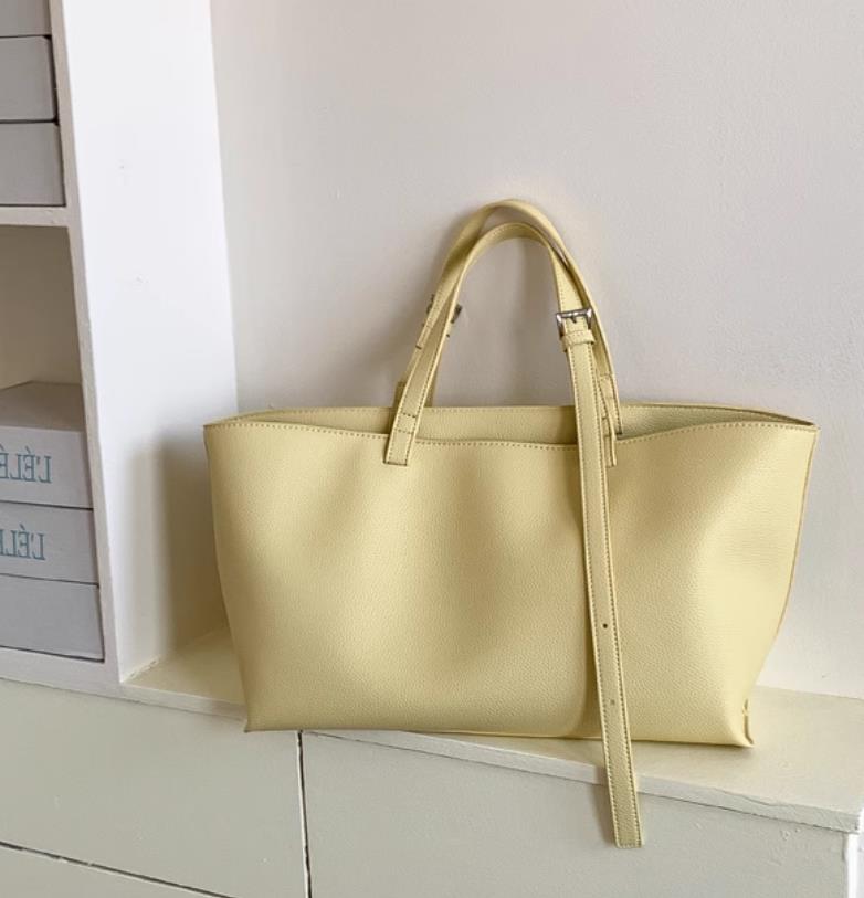 

Fashion Tote Bag Women s Large Capacity Simple Women Handbags Commuter Casual all-in-one Shoulder Bag Bolso Mujer жовтий