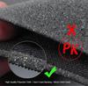 Universal Car Seat Covers - 5-Seat Set Black/Gray