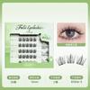 Stapi - Glue-free Multipack False Eyelashes Cluster (Various Designs) / Tweezers