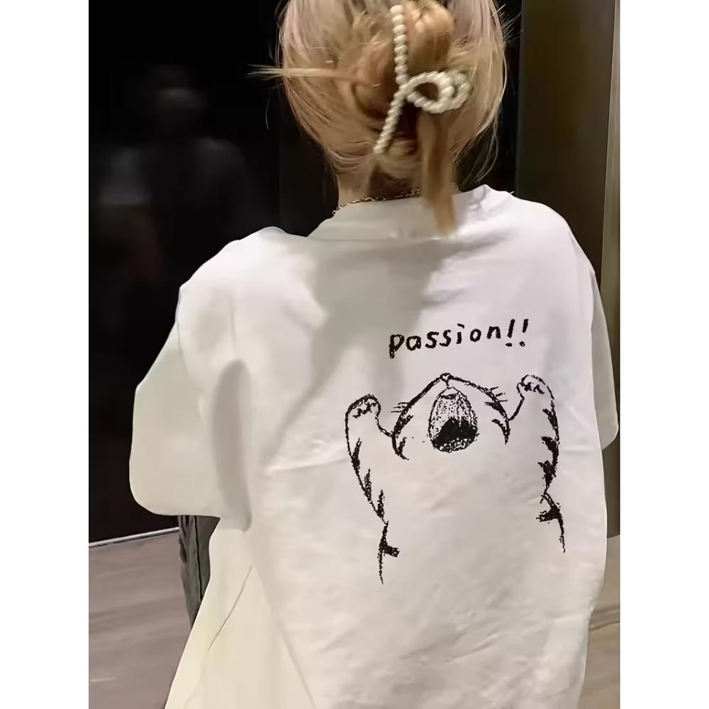 Sassy Cat Meme T-Shirt Men's Women's Loose Fit Casual Tee Cute Funny Angry Cat Print Streetwear Top for Daily