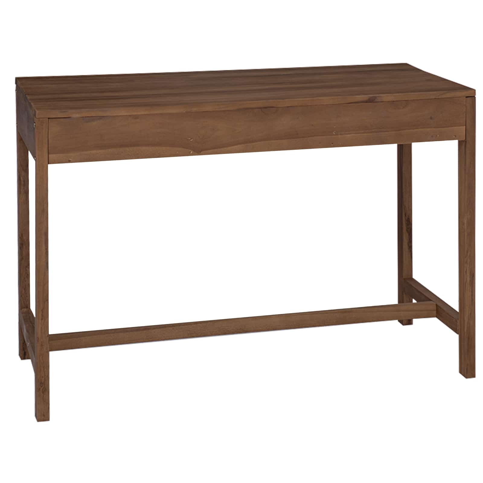 Schreibtisch mit Schubladen Natürliches Massivholz Teak