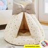 Four Seasons Semi-Closed Pet Tent: Universal Dog & Cat House