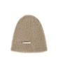 Bajal Va Brooch Soft Angora Beanie Camel