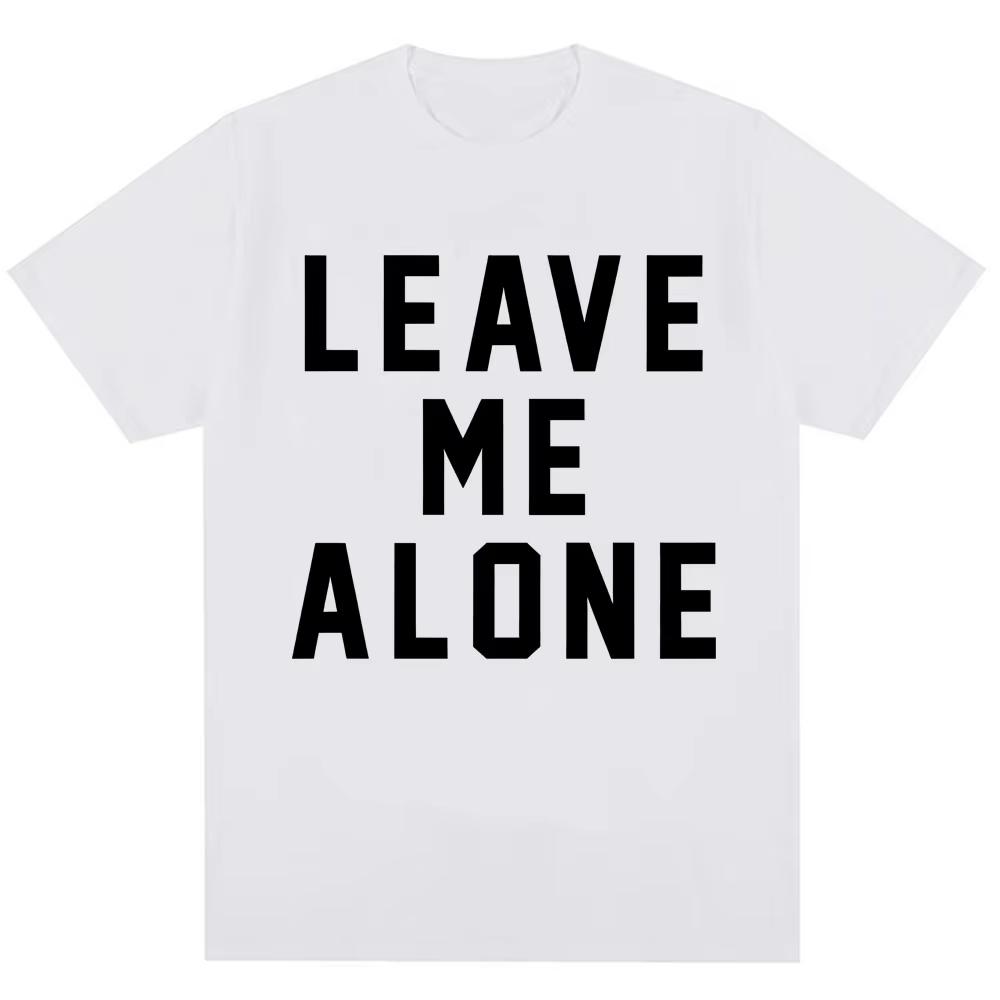 Las Camisetas Con Eslóganes Divertidos Me Dejan Sola Para Mujeres