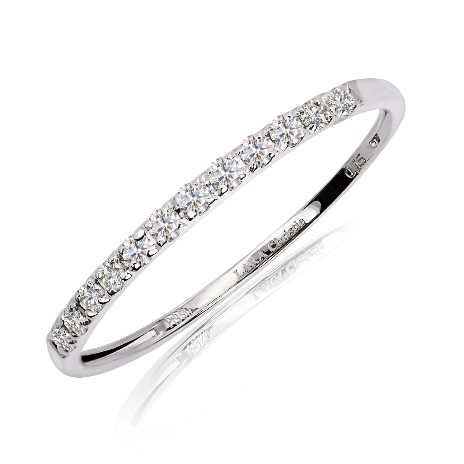 

Lara Christie Diamond Eternity 12 PT950 Platinum Ring, 0.15ct, Stones, Platinum, Collection, lr71-0002-pt-15 платиновий