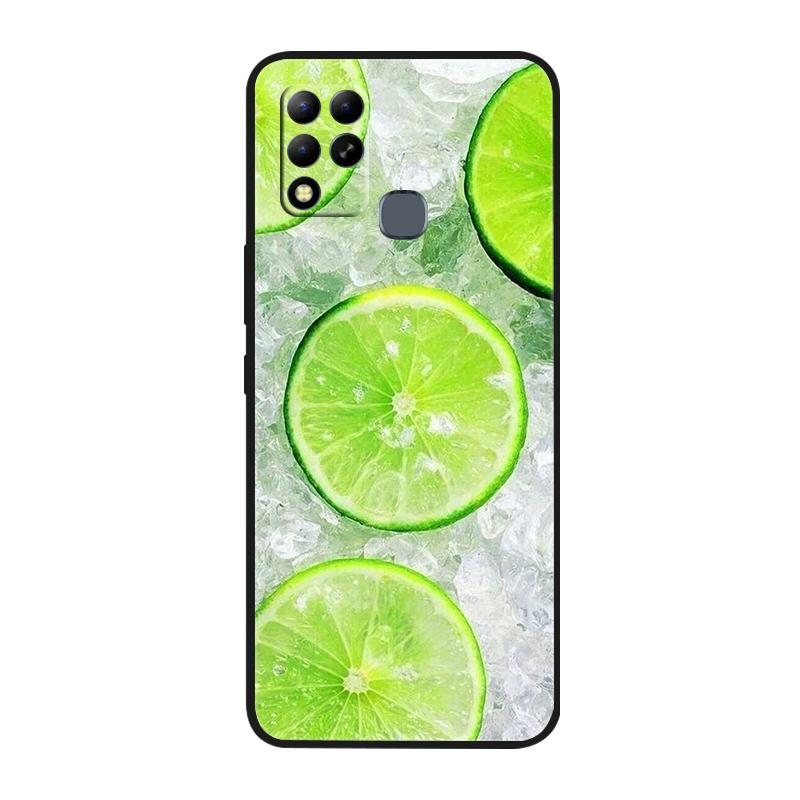 For Infinix Hot 11 G37 4G Case Covers TPU Black Silicone Cover for Infinix Hot11 G37 Protective X689F Soft G 37 Black Shells