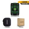 MUFASHA Laser Level Red Beam Green Beam Two Cross Lines Self-leveling Level