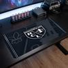 Lens FC Theme Pattern Mouse Pad, Soccer Logo Design XXL Gaming Desk Mat Non-Slip Computer Mouse Pad