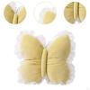 16" Butterfly Shaped Back Cushion Throw Pillows for Bedroom Office Decor