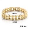 4 Color Punk Rock 316L Stainless Steel Biker Mens Bracelet Link Chain Motorcycle Bike Bicycle Chain Bracelets Bangles Jewelry