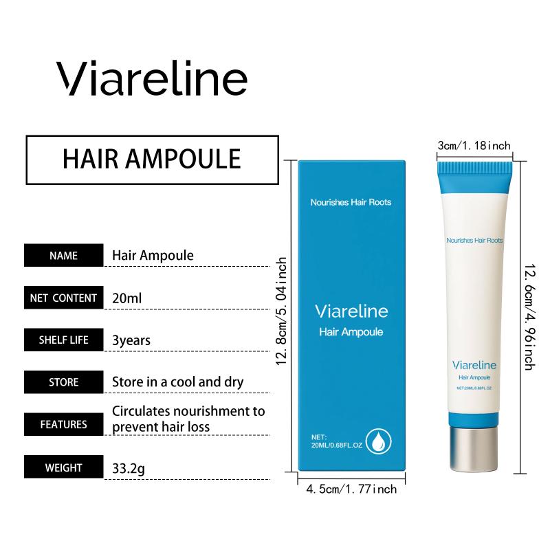 Rosemary Hair Care Nourishing Serum Roll-on Ball Anti Frizz Long Lasting Scalp Strengthener for Daily Use