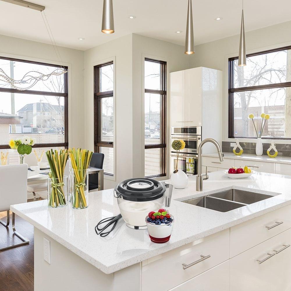 Kitchen Bowl for Mixing, Whipping, Stirring, Container, Lid, Measuring Cup