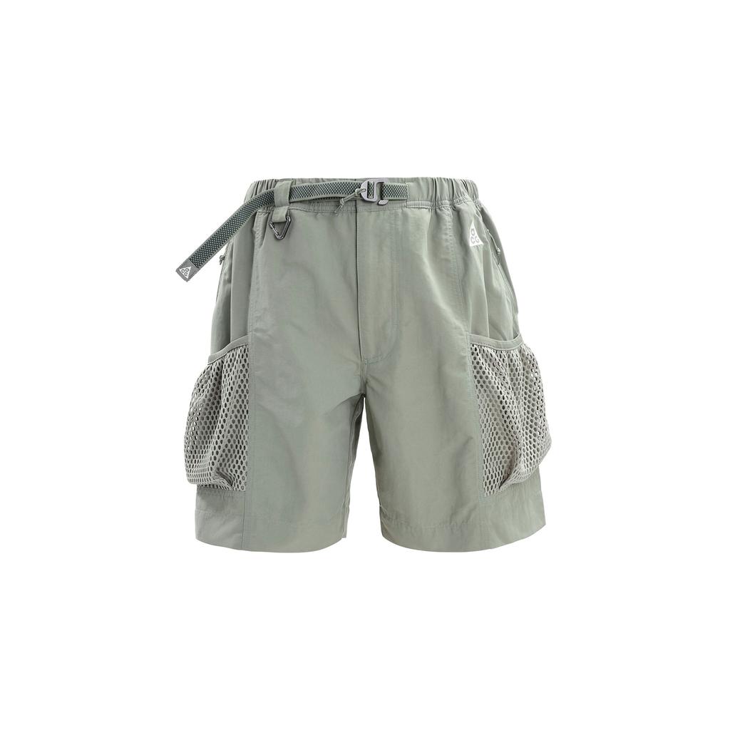 Nike ACG Cargo Pocket Sports Loose Breathable Casual Shorts Men Bottoms Gray Green DV9406-053