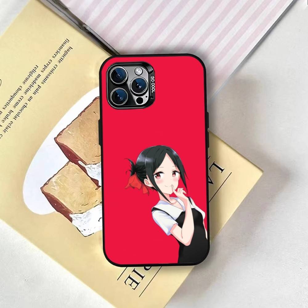 Kaguya-sama Kaguya Shinomiya Phone Case For iPhone 17,16,15,14,13,12,11 Plus,Pro Max,XS,Colorful Silver Phone case Funda Cover