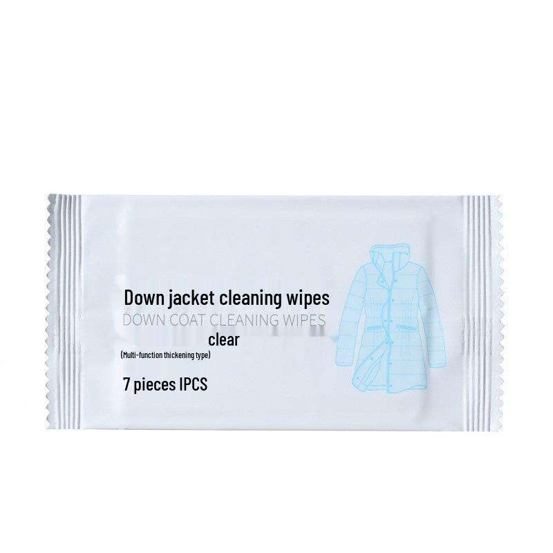 Мощные влажные салфетки для удаления пятен с пуховиков и ветровок - Решение для чистки без стирки, только химчистка