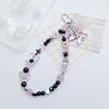 Stylish Phone Strap Trendy Phone Charm Portable Beaded Phone Chain Alloy Material Beads Phone Pendant for Girl and Women