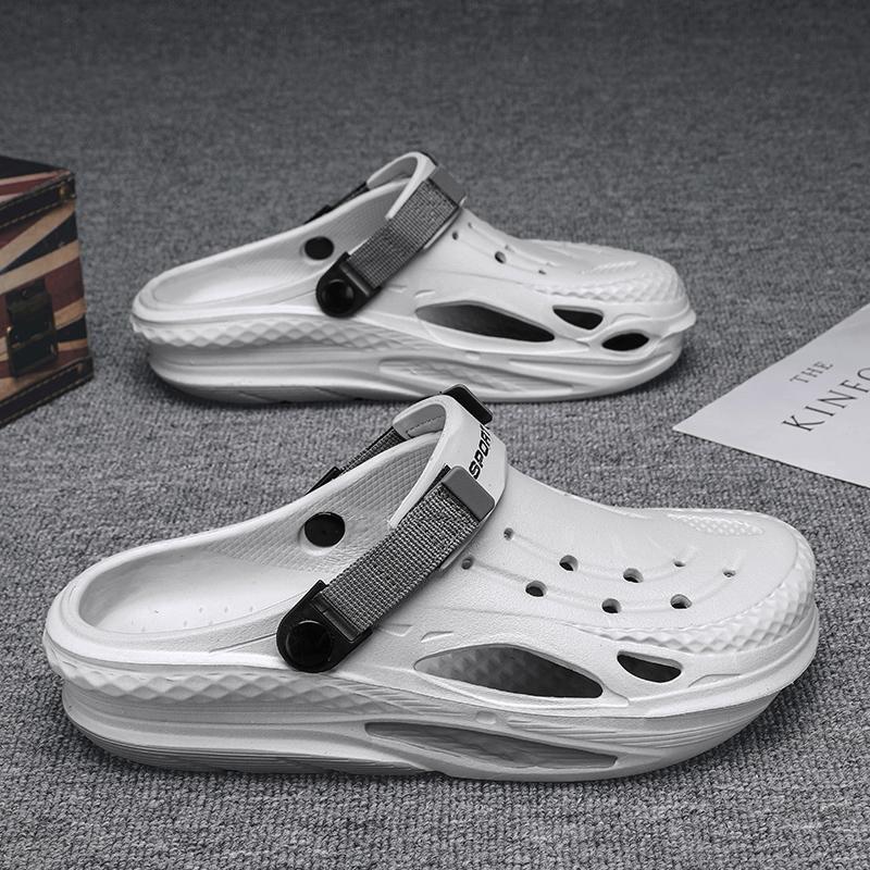 Fashion Classics Men's Slippers Garden Clogs EVA Home Shoes Light Soft Outdoor Beach Sandals Bathroom House Slides Zapatos Hombre