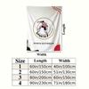 Sparta Rotterdam Wall Tapestry Aesthetic Wall Hanging Printed Fabric Blanket Decorative Tapestries For Bedroom Living Room Home Decor