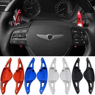Paddle Shifter For Hyundai Genesis DH 2014 2015 2016 2017 G80 2018 2019 2020 Car Steering Wheel Gear Extend Stickers