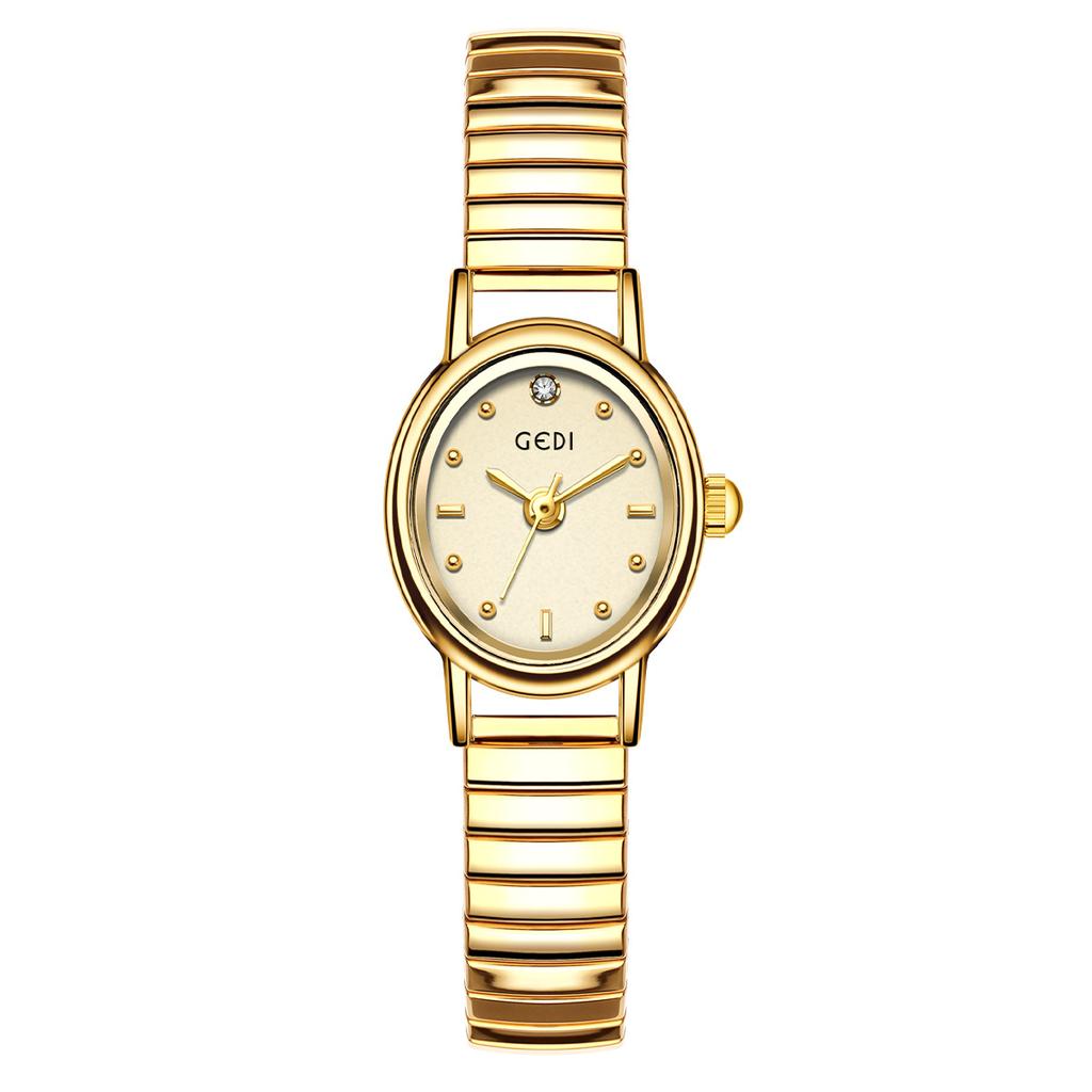 UTHAI CQ446 Modische Damenuhrleichter Luxus exquisit wasserdicht Quarzuhrleichter Luxus Uhr Geschenkuhren für Frau