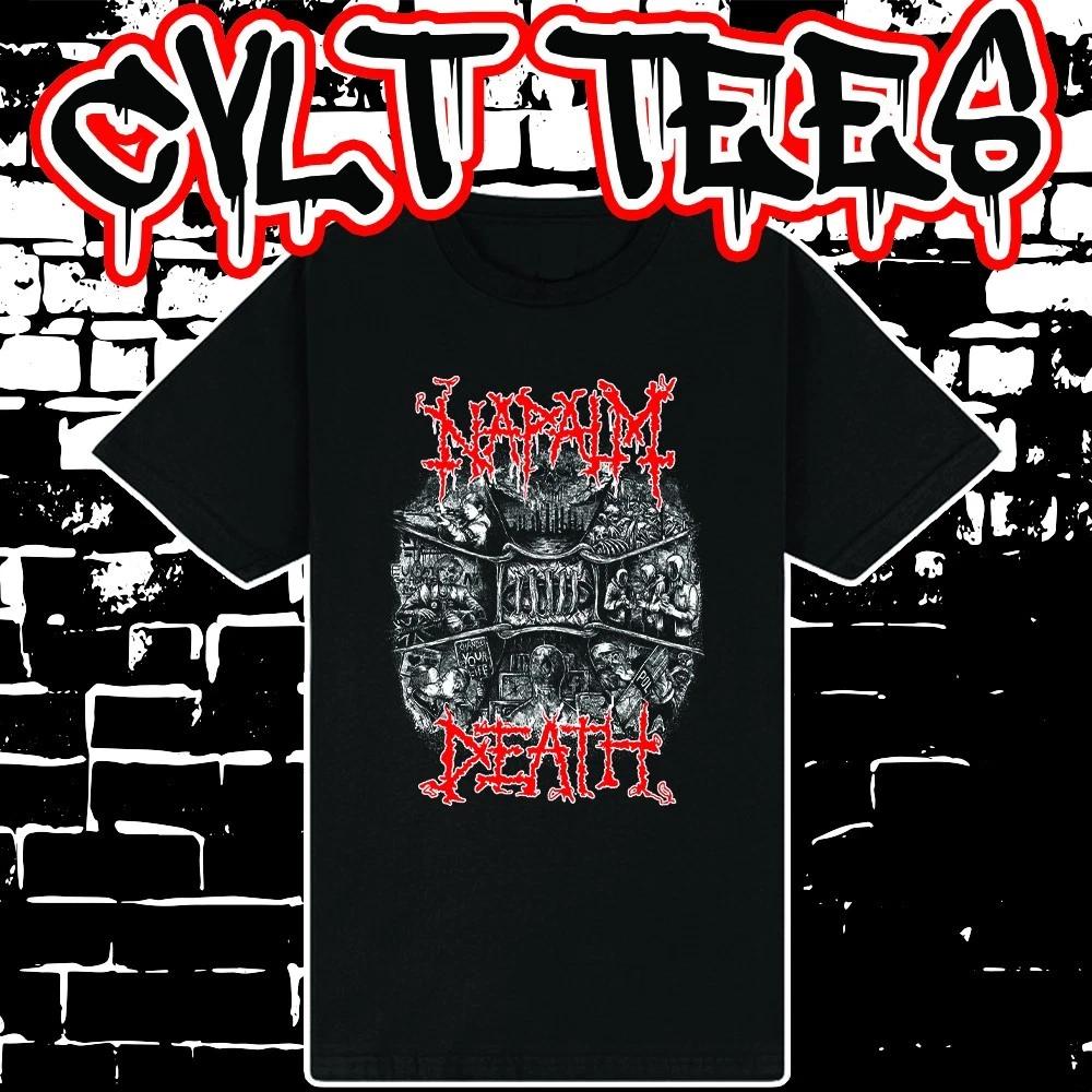 Men s and Women s T-shirts Napalm Death Band Tee ~ 100% Cotton M