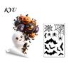 Halloween Window Decals Ghost Glass Sticker, Cartoon Static Cling for Sticker Parties, Waterproof Decoration Decal Home Office Decorative Film