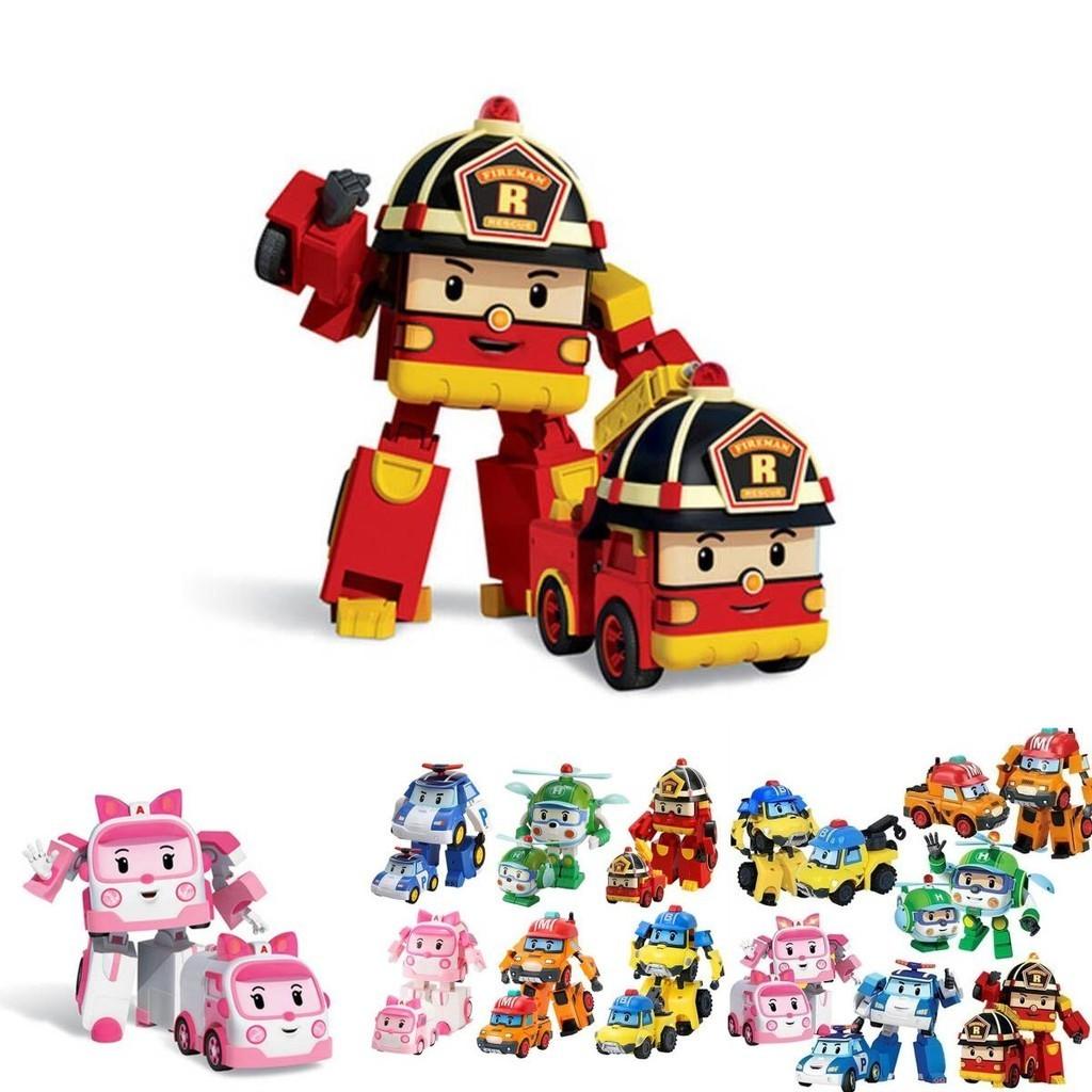 Transform Your Kid's Playtime With Robocar Poli Toy Car Pull Back Car And Action Figure In One!