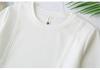 Plus Size 2026 Spring Lace Long Sleeve Round Neck T-shirt - Women's Versatile Mamba Cotton Top 805